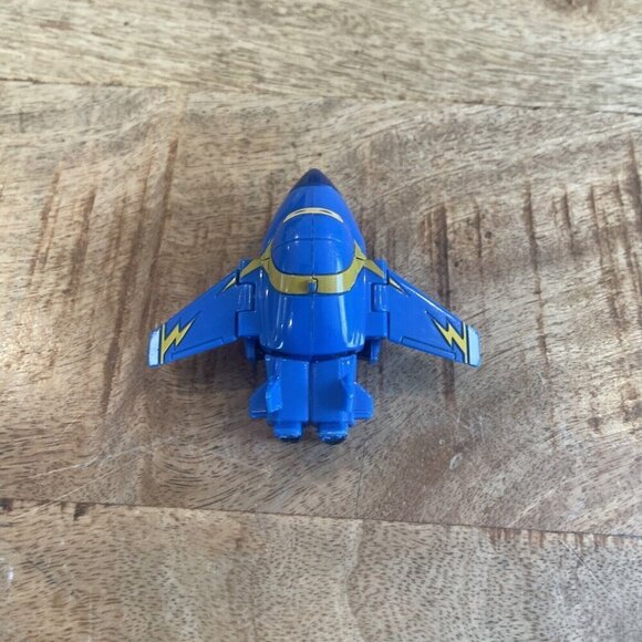 Super Wings Transform-A-Bots Airplane Action Mini Figure Jerome 2.5” Blue - Picture 4 of 8